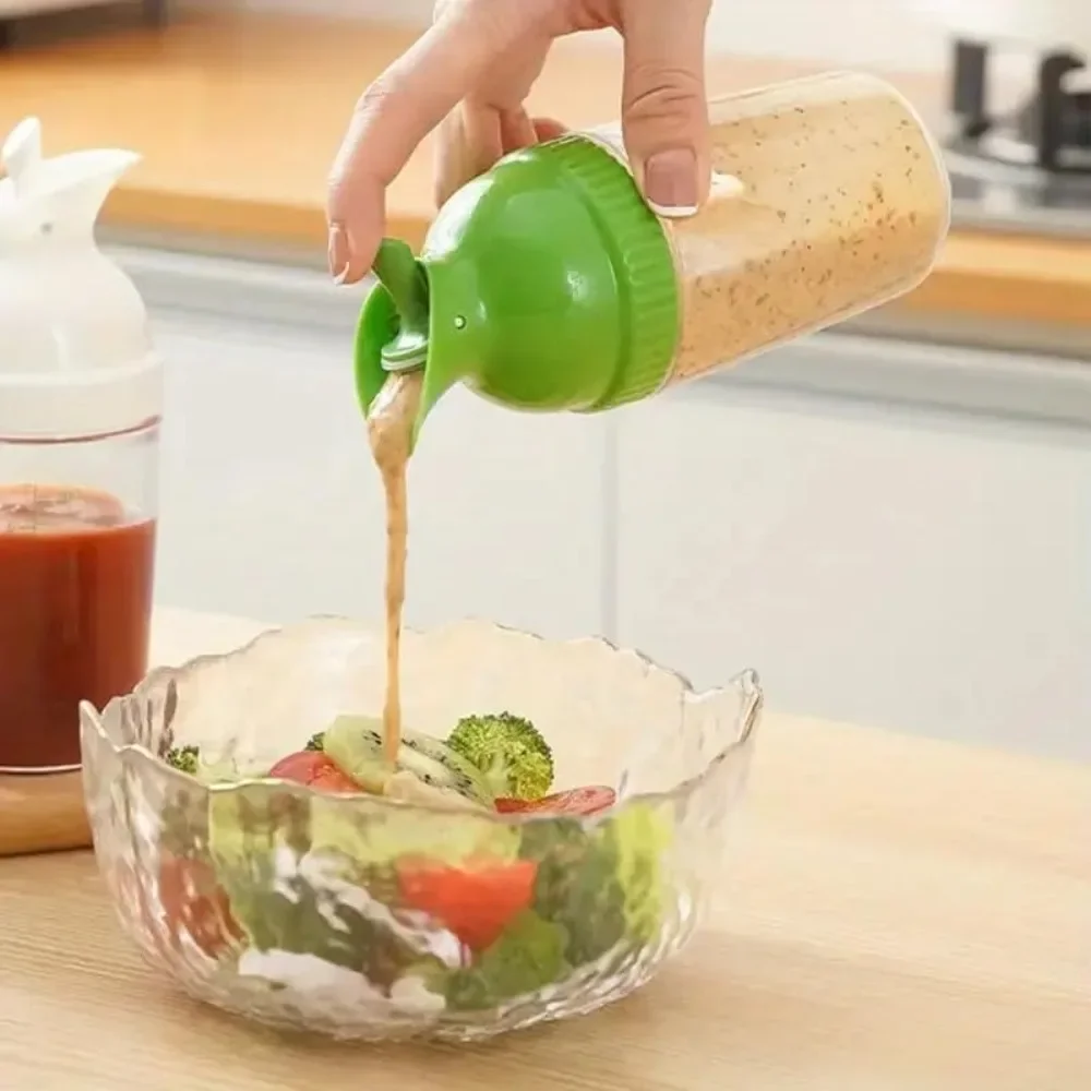 Salad Dressing Bottle - أخبار أداة المطبخ مانعة للتسرب سلطة