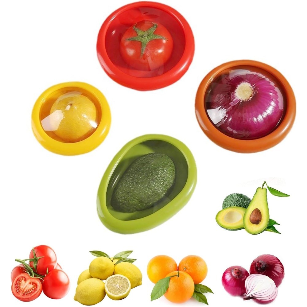 Food Storage Silicone - مجموعة حاويات تخزين الفواكه والخضروات المصنوعة