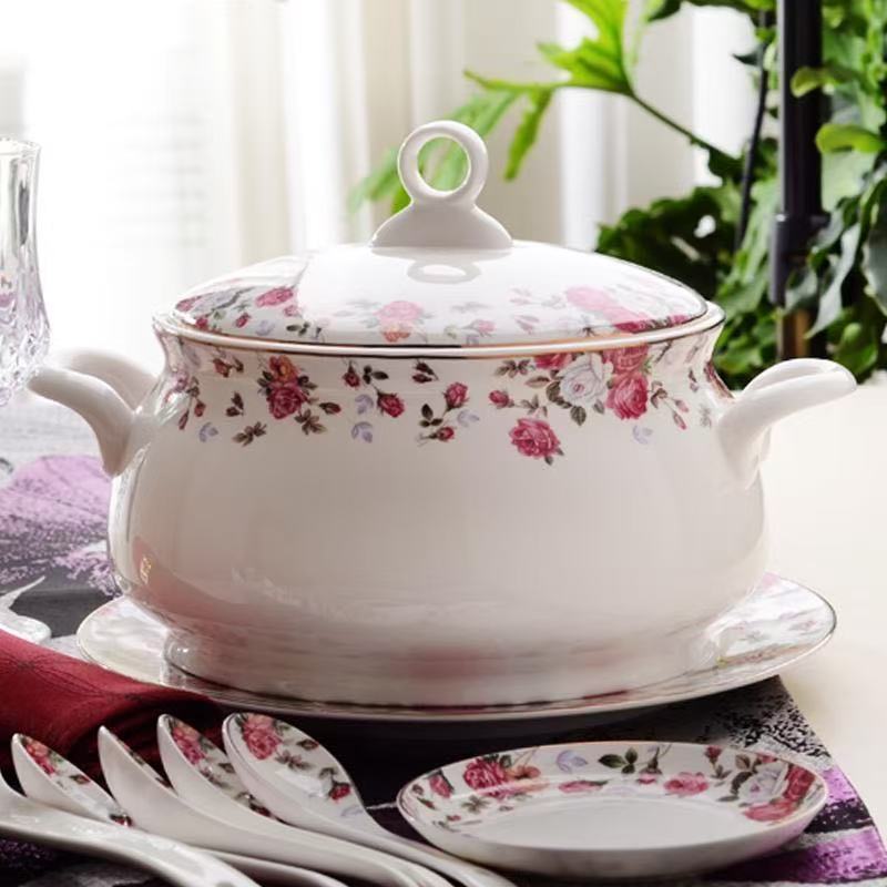 Food Storage Of Plants - 9 بوصة، تورين الصين العظام لتخزين