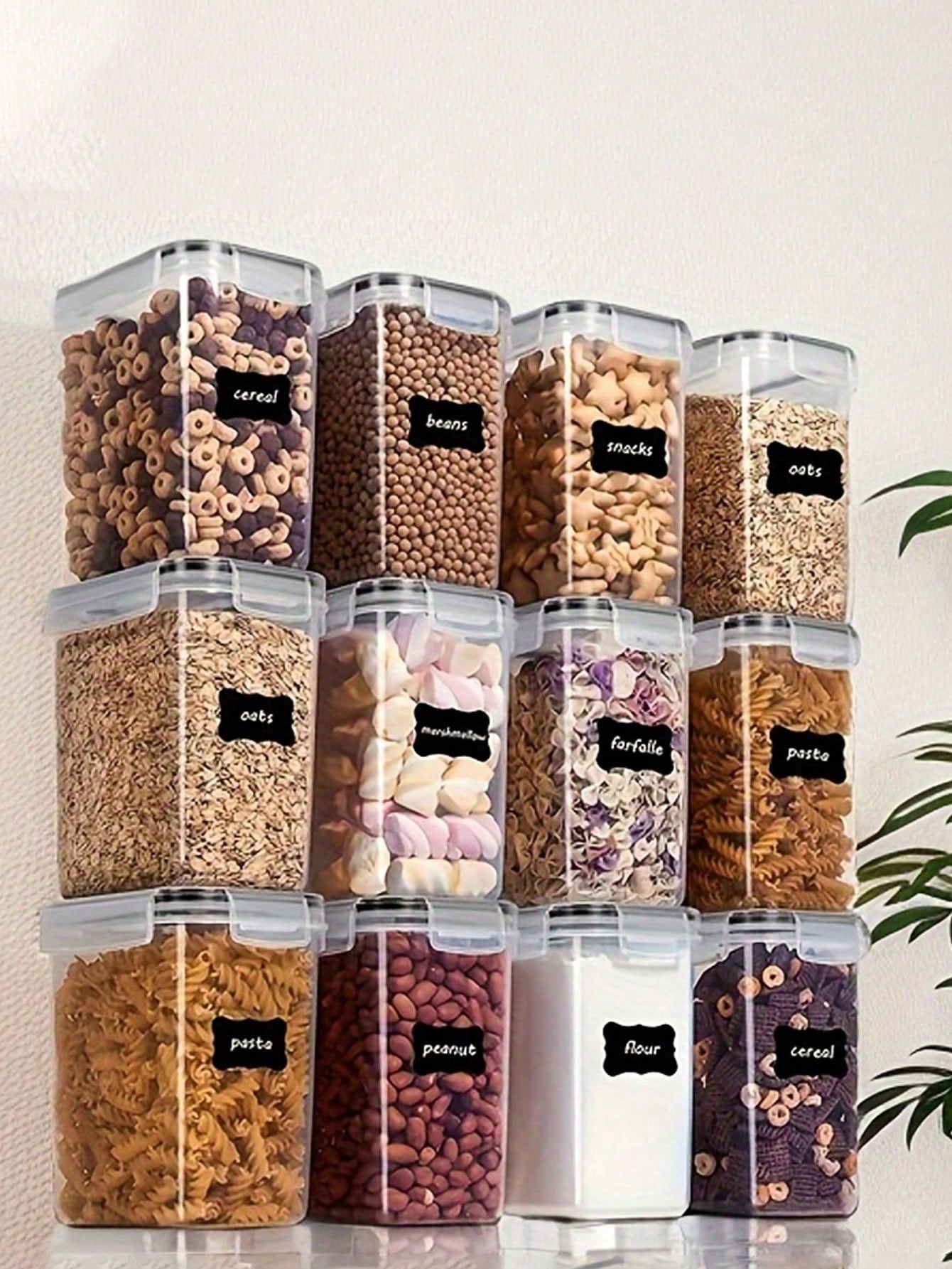 48 قطعة من حاويات تخزين الطعام - مراجعة Food Storage Plastic Containers With Lids وسعره