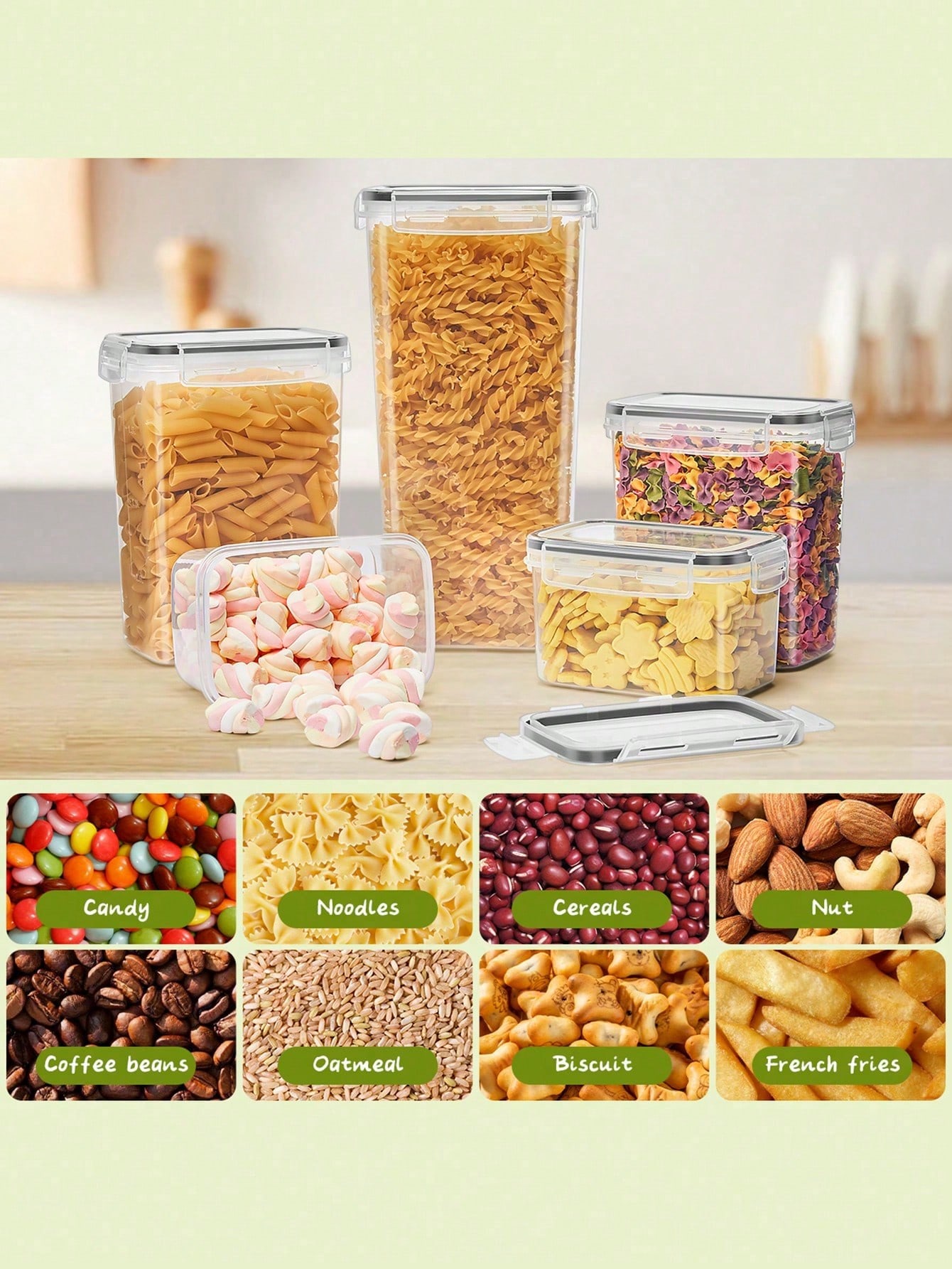 48 قطعة من حاويات تخزين الطعام - مراجعة Food Storage Plastic Containers With Lids وسعره
