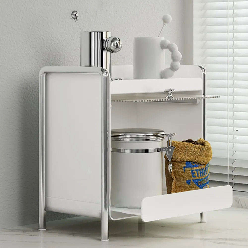 منظم سطح المكتب خزانة مستحضرات - مراجعة Food Storage In Cabinets وسعره