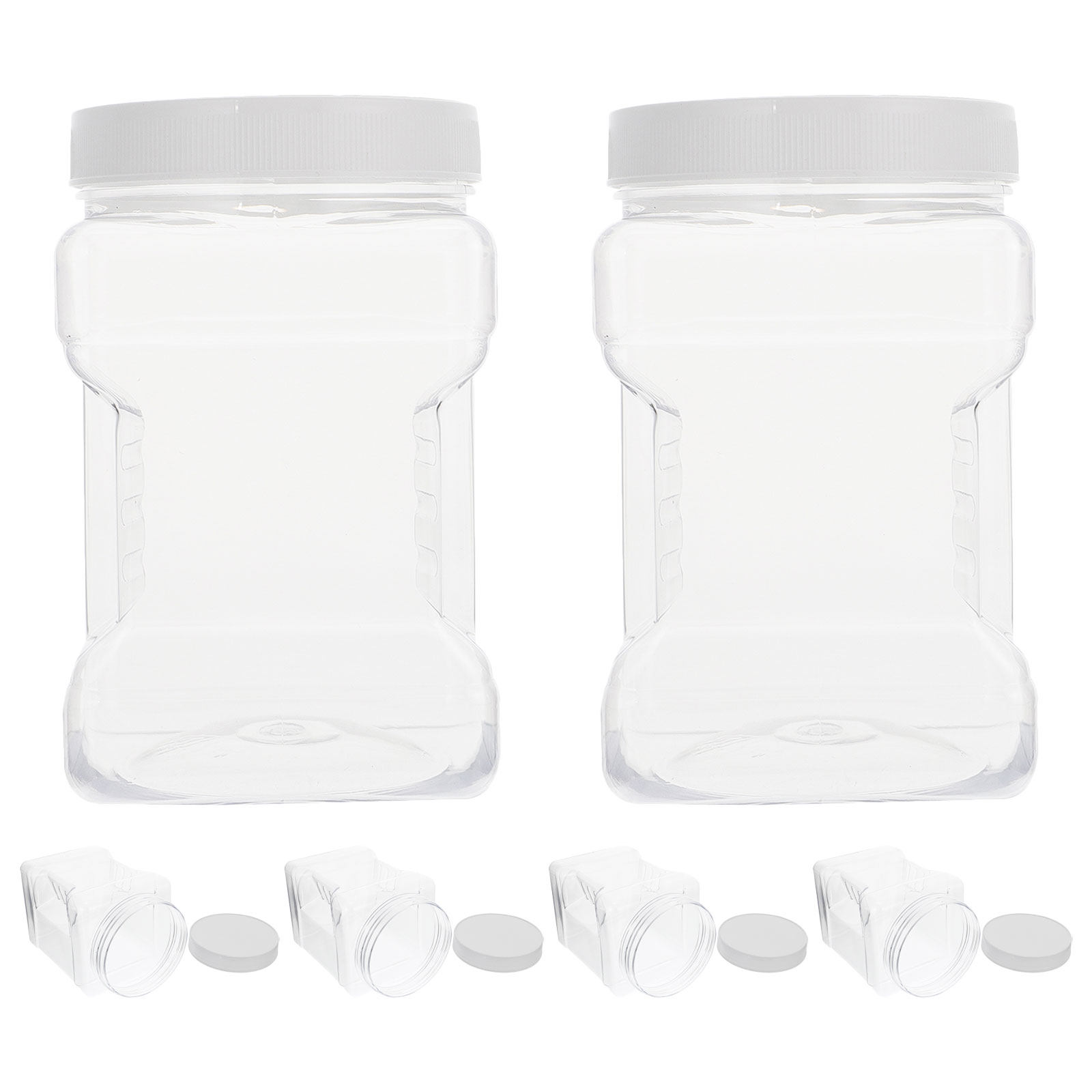 6 قطع من أوعية التخزين الشفافة - مراجعة Food Storage Canister وسعره