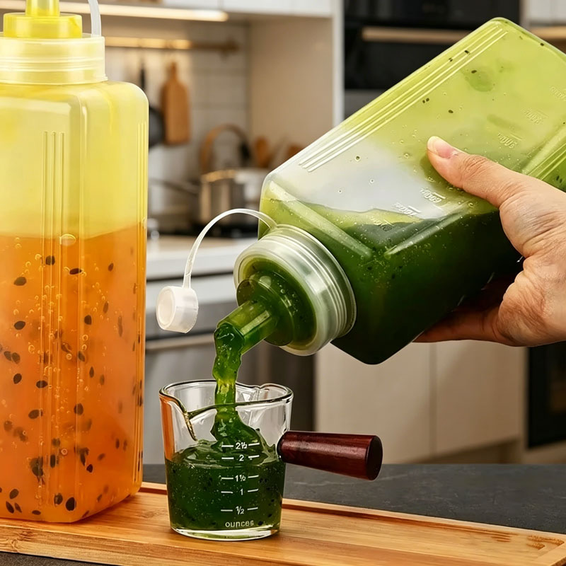 زجاجة بلاستيكية كبيرة القطر لل - مراجعة Salad Dressing Bottle وسعره