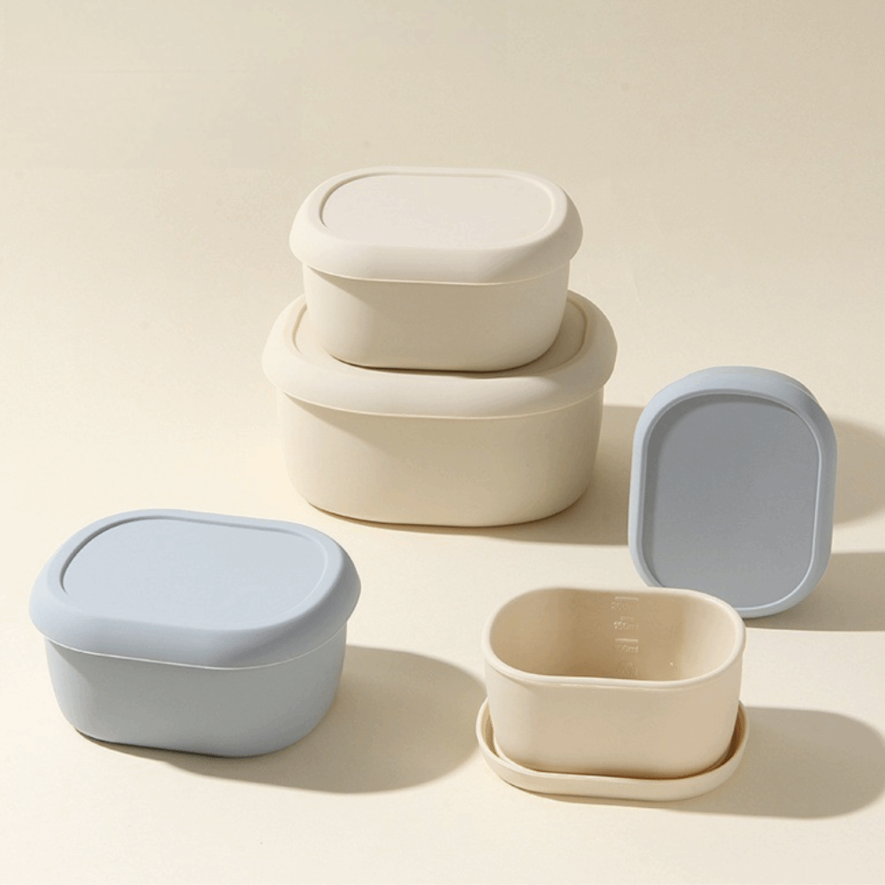صندوق غداء جديد من السيليكون ا - مراجعة Food Storage Silicone وسعره