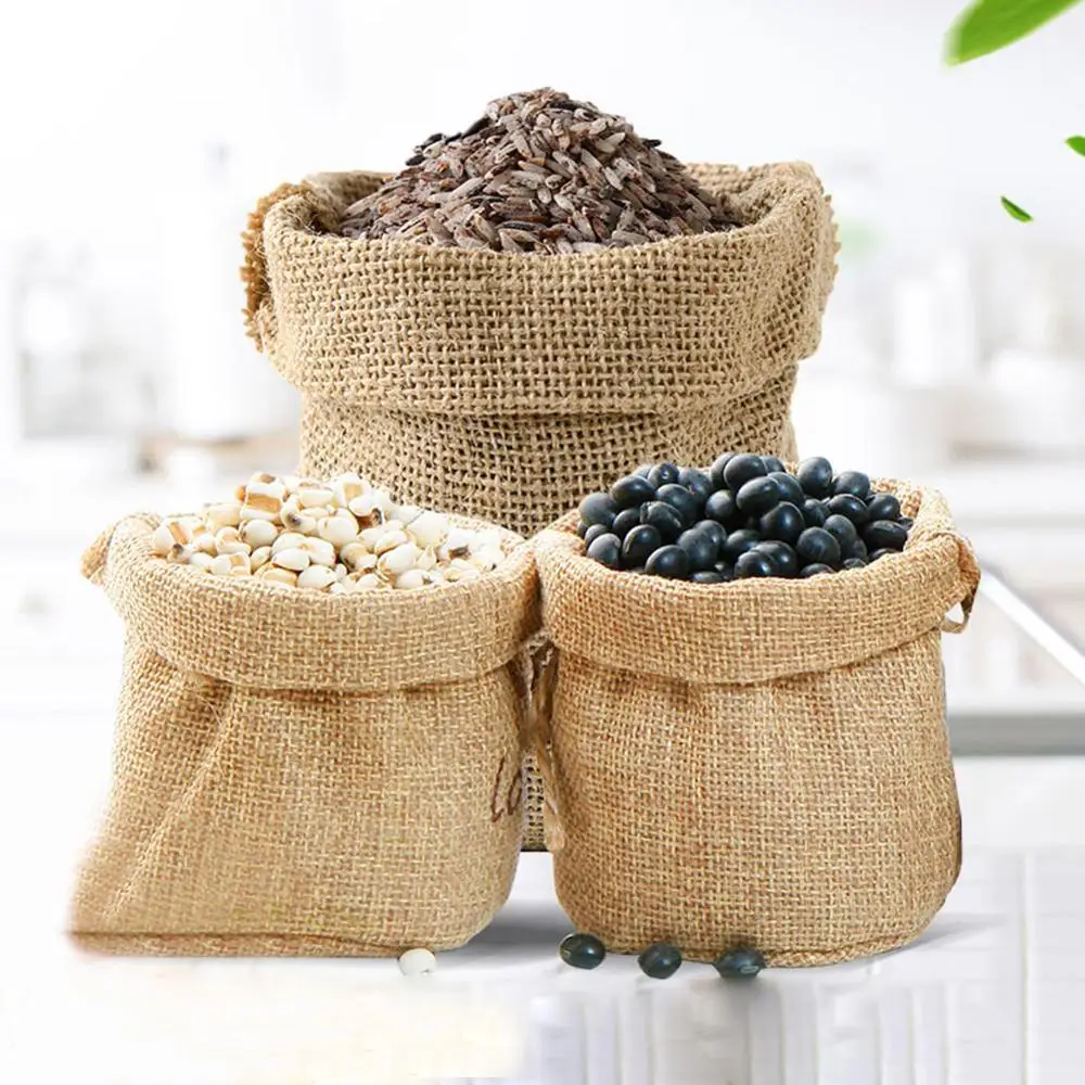 كيس خيش طبيعي أكياس تخزين بطاط - مراجعة Food Storage In Roots وسعره