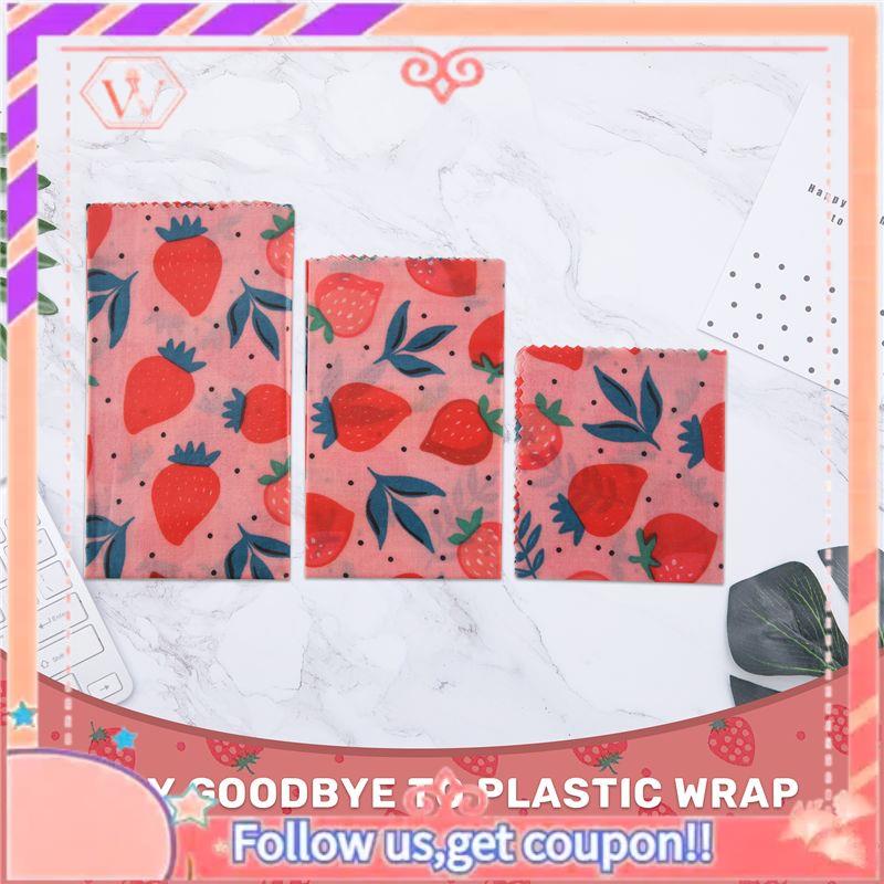 مجموعة واحدة من أغطية الطعام ا - مراجعة Beeswax Food Wrap وسعره
