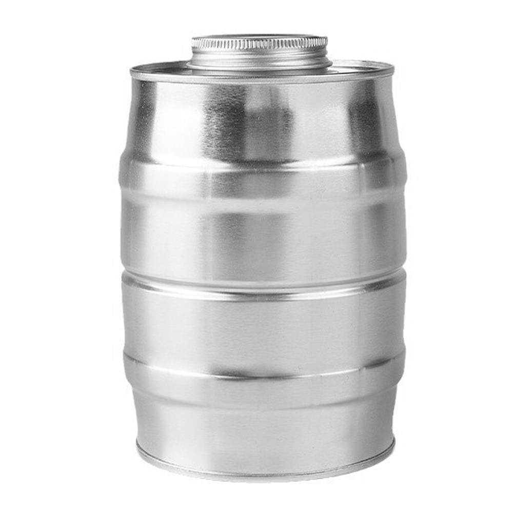علبة قهوة معدنية على شكل برميل - مراجعة Food Storage Canister وسعره