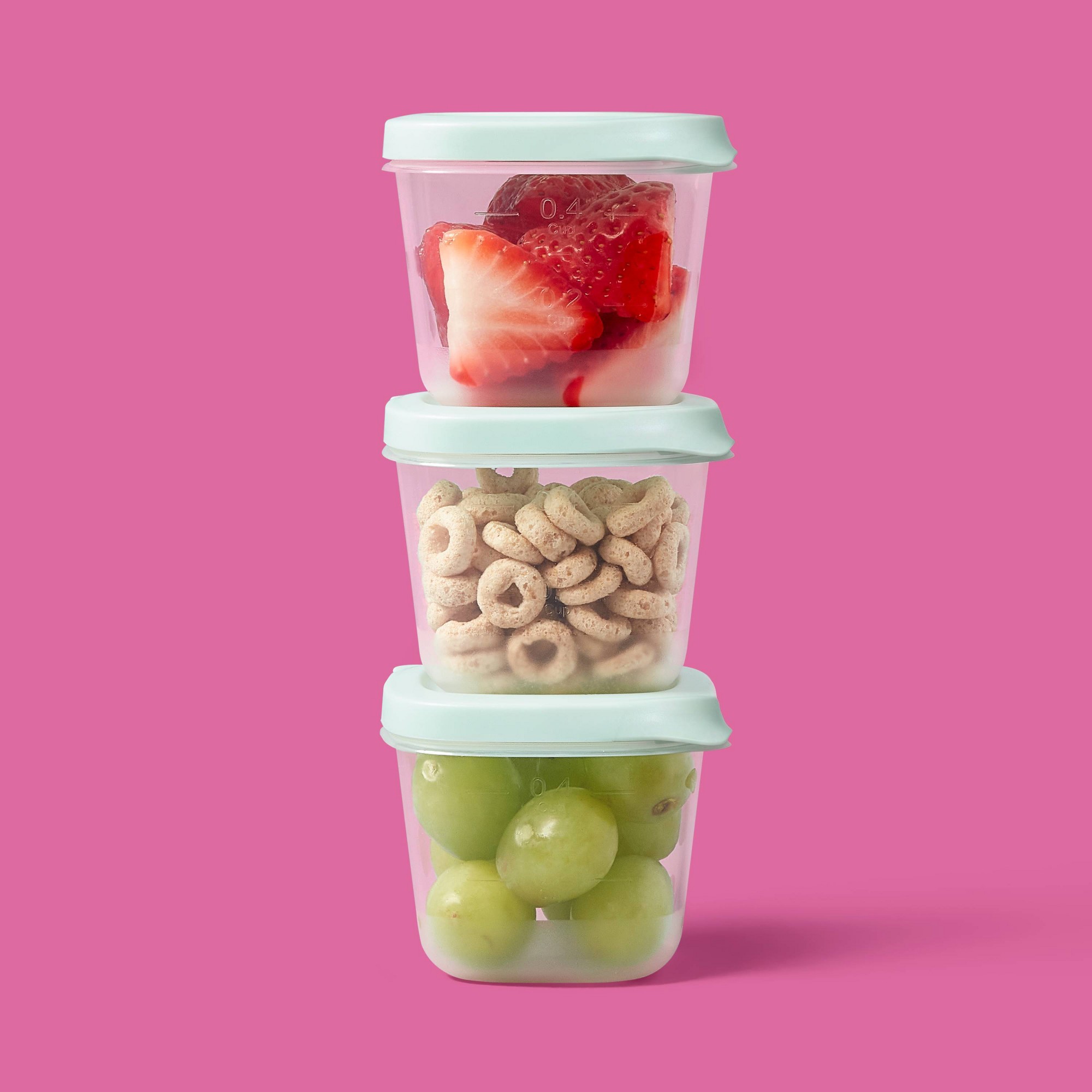 حاويات تخزين طعام مربعة صغيرة  - مراجعة Food Storage Stackable Containers وسعره