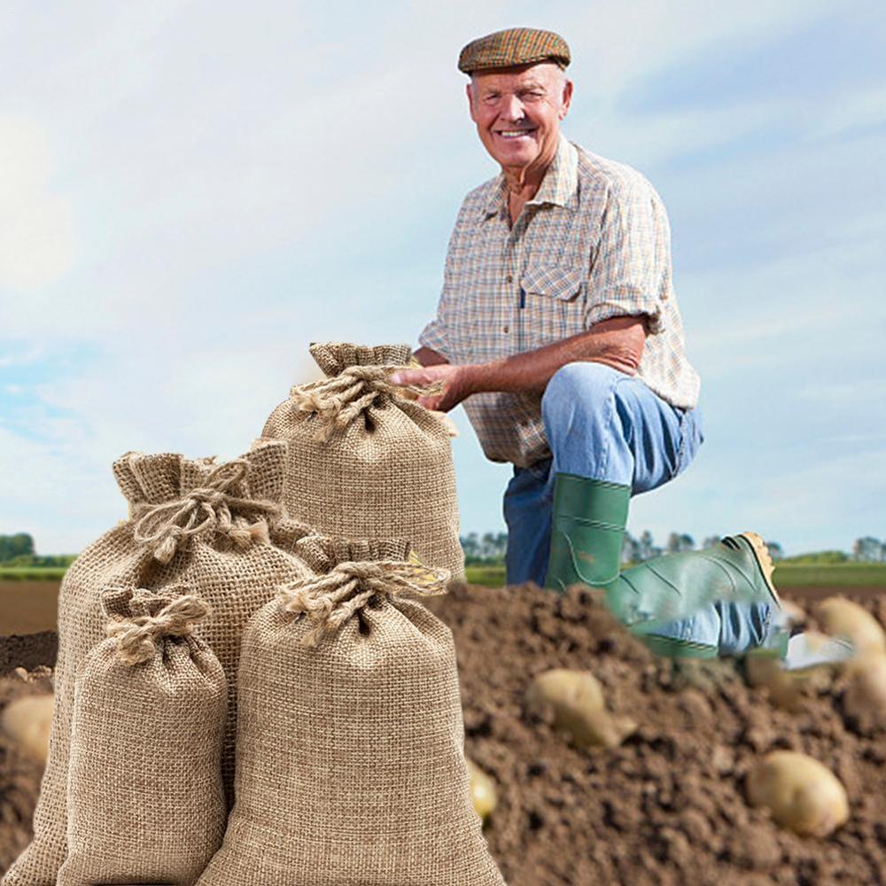 أكياس الخيش البطاطس أكياس تخزي - مراجعة Food Storage In Roots وسعره