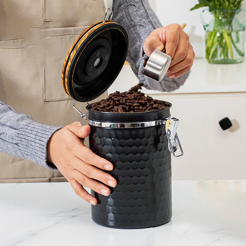 المطبخ الفولاذ المقاوم للصدأ ع - مراجعة Food Storage Canister وسعره