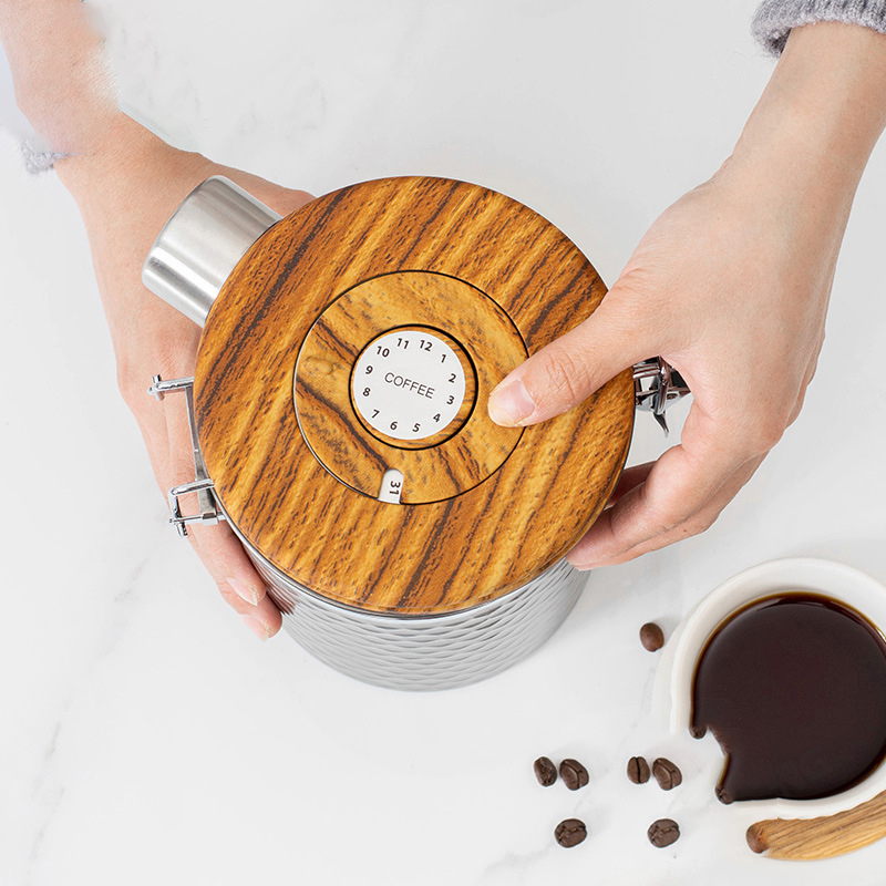 المطبخ الفولاذ المقاوم للصدأ ع - مراجعة Food Storage Canister وسعره