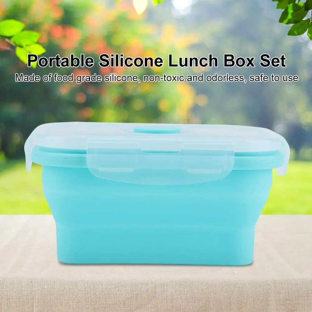 4 أحجام قابلة للطي سيليكون الغ - مراجعة Food Storage Silicone وسعره