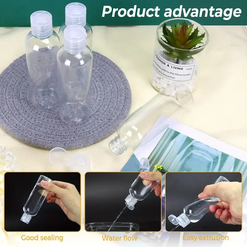 1/3/5/10 قطعة 50 مللي 100 مللي - مراجعة Condiment Squeeze Bottle وسعره