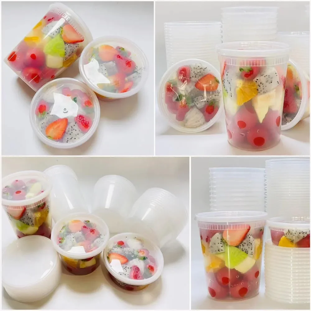 24 قطعة من حاويات تخزين الطعام - مراجعة Food Storage Plastic Containers With Lids وسعره