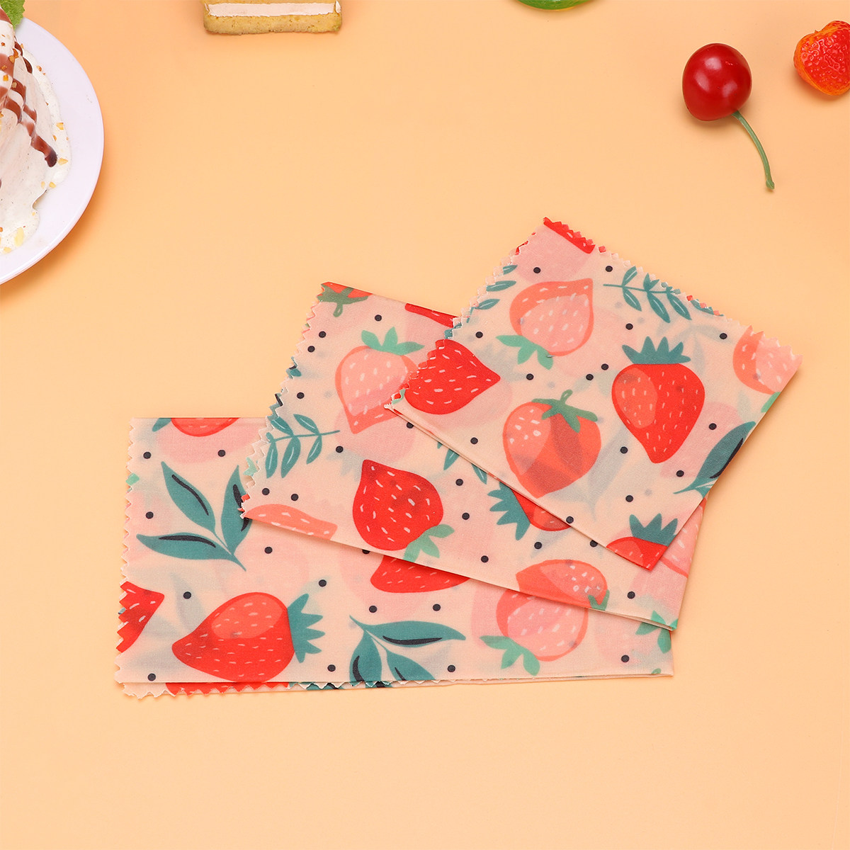 3 قطع من أغطية الطعام القابلة  - مراجعة Beeswax Food Wrap وسعره
