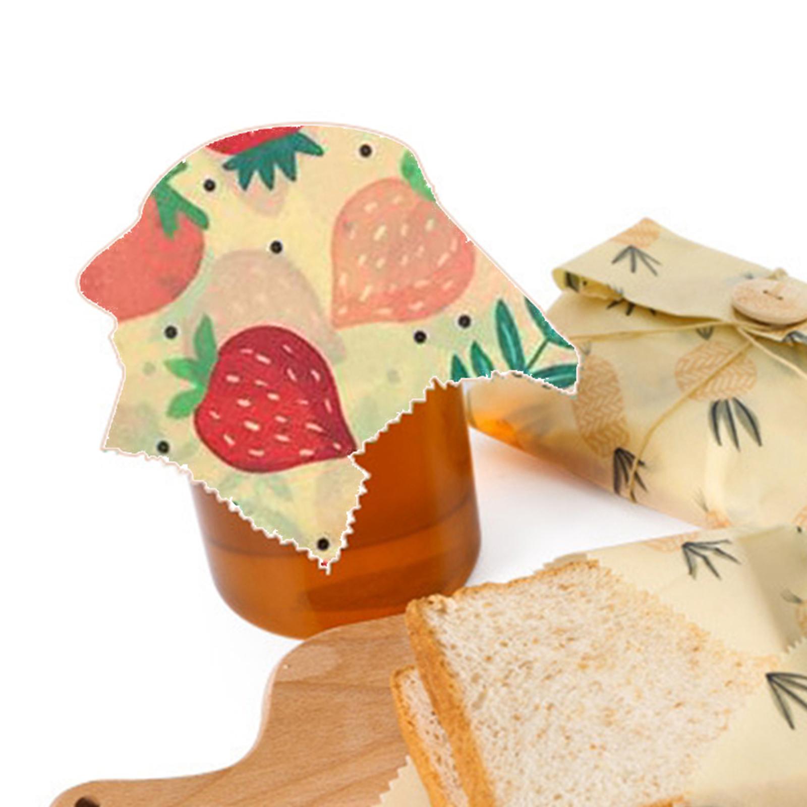 4 قطع من أغطية الطعام المصنوعة - مراجعة Beeswax Food Wrap وسعره