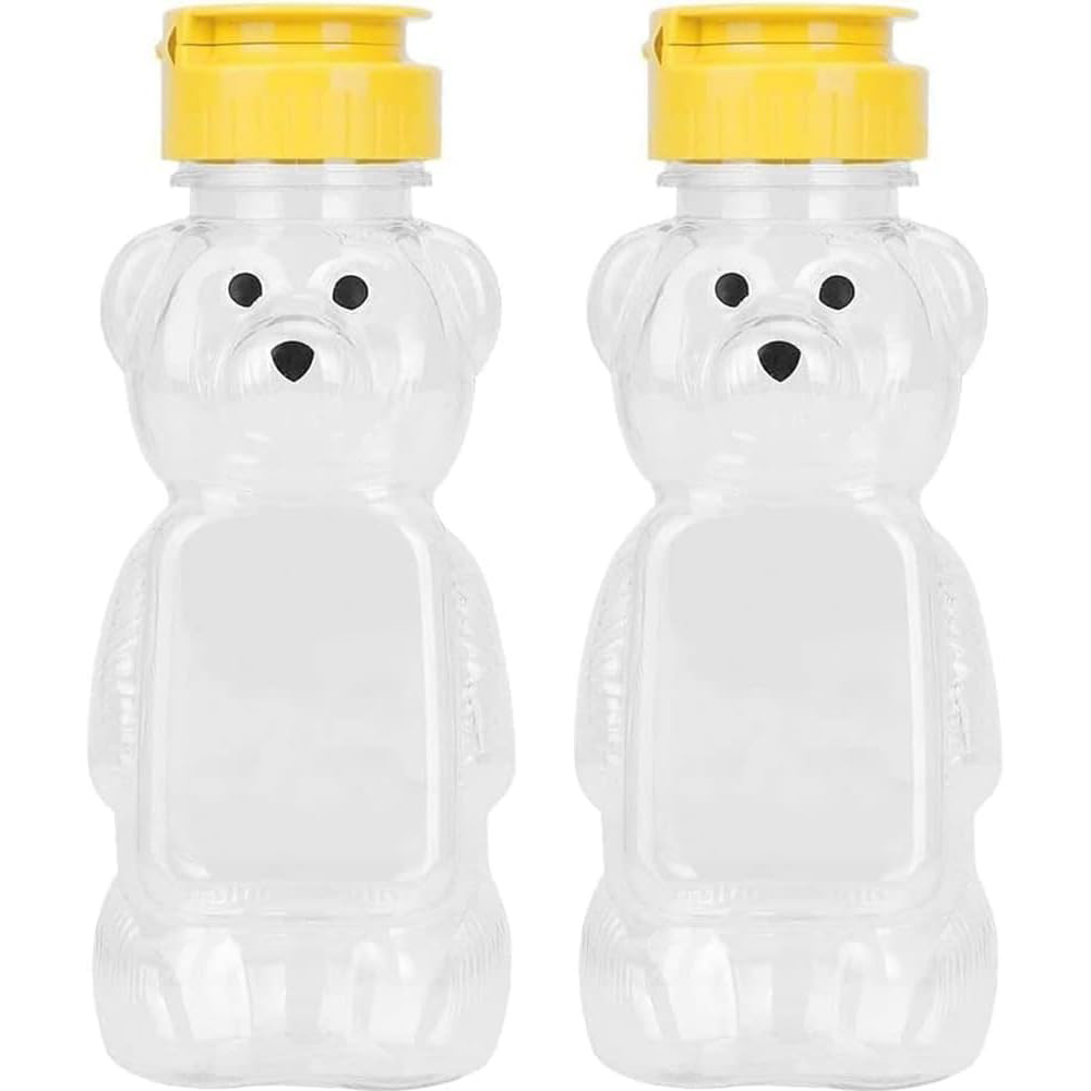 قطعتان من برطمانات زجاجات عسل  - مراجعة Condiment Squeeze Bottle وسعره