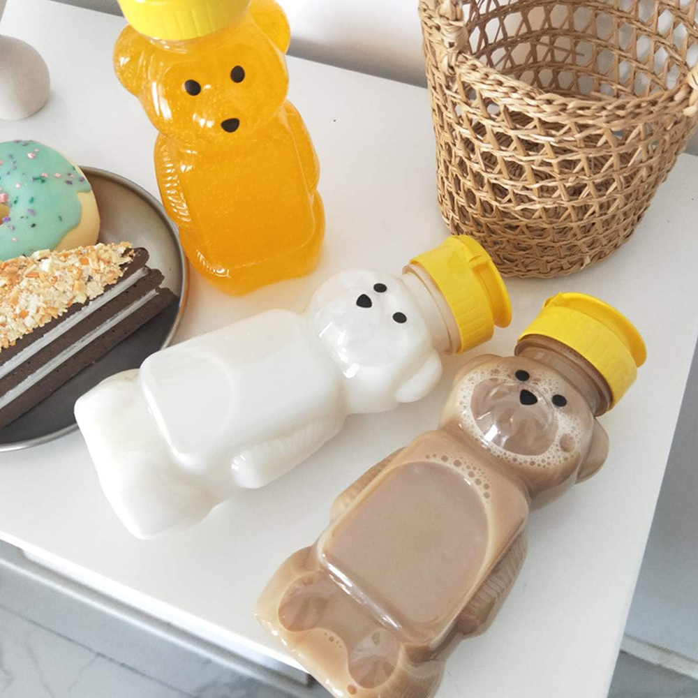قطعتان من برطمانات زجاجات عسل  - مراجعة Condiment Squeeze Bottle وسعره