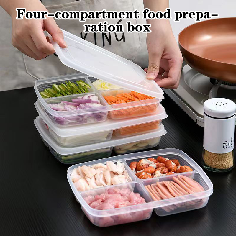 صندوق تخزين بلاستيكي جديد بـ 4 - مراجعة Food Storage Cupboard وسعره