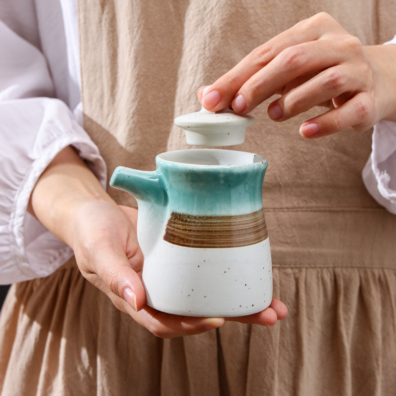 السيراميك زجاجة توابل زجاجة صل - مراجعة Salad Dressing Bottle وسعره