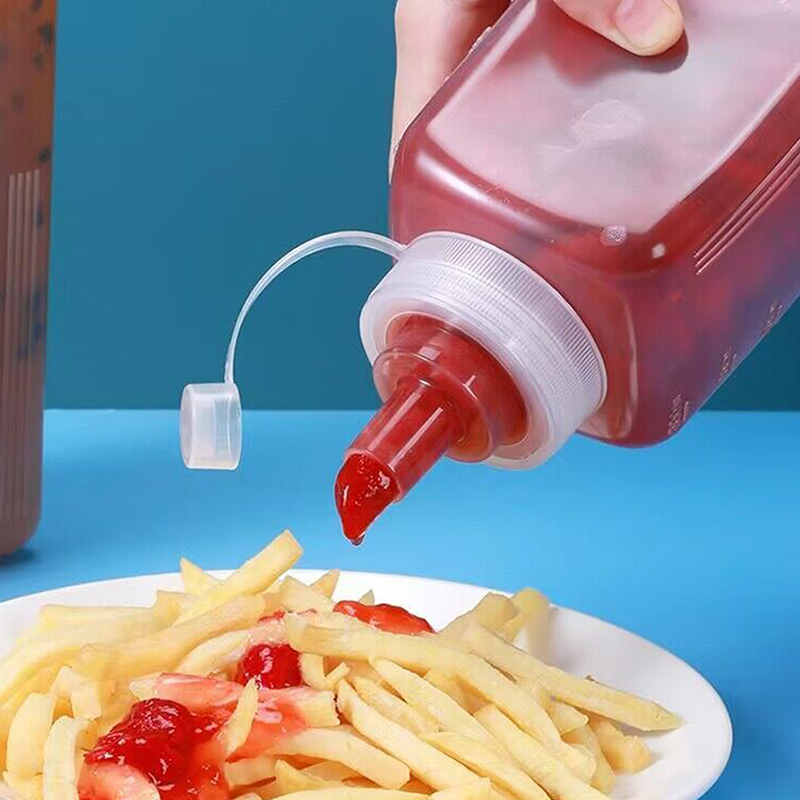 زجاجات توزيع التوابل والصلصات  - مراجعة Condiment Squeeze Bottle وسعره