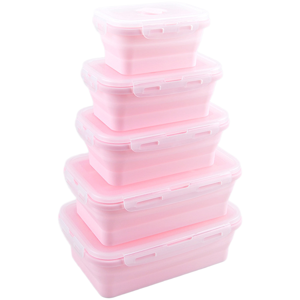 مجموعة علب طعام سيليكون قابلة  - مراجعة Food Storage Silicone وسعره
