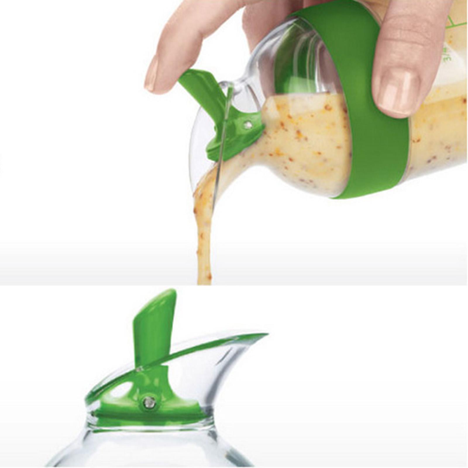 زجاجة بلاستيكية يدوية الصنع لخ - مراجعة Salad Dressing Bottle وسعره